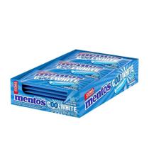 Chiclete Mentos Cool White Peppermint 8,5g Embalagem com 15 Unidades