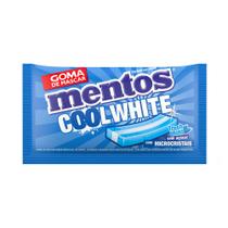 Chiclete Mentos Cool White Sabor Fresh Mint com Microcristais Sem Açúcar 8,5g Chiclete Mentos Cool White Sabor Fresh Mint com Microcristais Sem Açúcar 8,5g