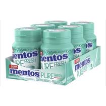 Chiclete Mentos Pote Purefresh Wintergreen C/ 6unid 336g