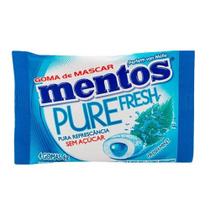 Chiclete Mentos Pure Fresh Menta Sem Açúcar 4 Unidades