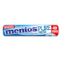 Chiclete Mentos Pure Fresh Sabor Fresh Mint Sem Açúcar 8 Unidades Chiclete Mentos Pure Fresh Sabor Fresh Mint Sem Açúcar 8 Unidades
