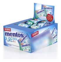 Chiclete Mentos Pure Fresh Sortido Caixa C/60 - Perfetti