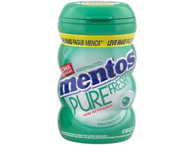 Chiclete Mentos Pure Fresh WinterGreen Menta Verde 92g