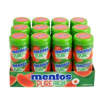 Chiclete Mentos Sem Açúcar Pure Fresh Melancia - Caixa 18 Unidades 56g Chiclete Mentos Sem Açúcar Pure Fresh Melancia - Caixa 18 Unidades 56g