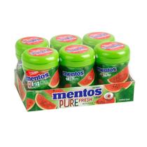 Chiclete Mentos Sem Açúcar Pure Fresh Melancia - Caixa 6 Unidades 56g Chiclete Mentos Sem Açúcar Pure Fresh Melancia - Caixa 6 Unidades 56g