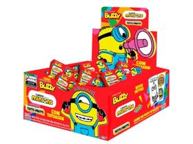 Chiclete Minions Buzzy Tutti Frutti C/ 90 unid 360g