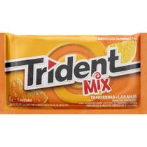 Chiclete Mix Tangerina e Laranja Trident 8g Zero Açúcar