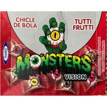 Chiclete Monster Vision Tutti Frutti c/45 unidades - Danny Chiclete Monster Vision Tutti Frutti c/45 unidades - Danny