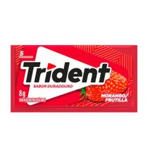 Chiclete Morango Trident 8g