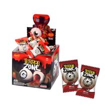 Chiclete Olhos Halloween Terror Zone Sukest - Caixa 320g
