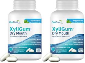 Chiclete Oracoat XyliGum Hortelã Sem Açúcar 200 unidades Chiclete Oracoat XyliGum Hortelã Sem Açúcar 200 unidades