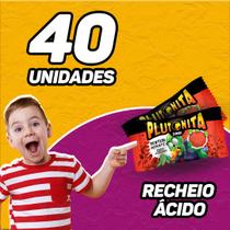 Chiclete Plutonita Ácido Dentada Ardente Display C/40 unidade - Arcor
