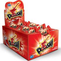 Chiclete Poosh Display Com 40 Unidades - Diversos Sabores