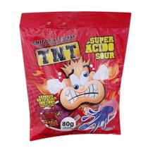 Chiclete Recheado TNT Sabores Sortidos 80g Chiclete Recheado TNT Sabores Sortidos 80g