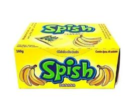 Chiclete spish banana 160g com 40 un. Chiclete spish banana 160g com 40 un.