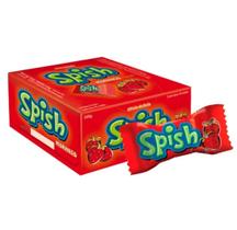 Chiclete spish morango 160 g com 40 un