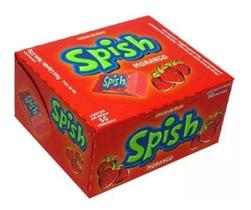 Chiclete Spish Morango Sukest