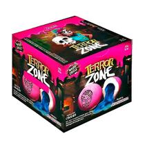 Chiclete Sukest Terror Zone Caveira Framboesa com 40 unidades Chiclete Sukest Terror Zone Caveira Framboesa com 40 unidades