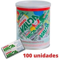 Chiclete Tablete Goma de Mascar Valda - Pote com 100 un Chiclete Tablete Goma de Mascar Valda - Pote com 100 un