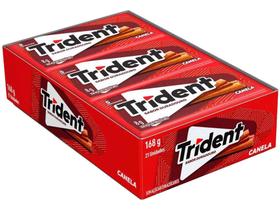 Chiclete Trident 5s Canela Caixa com - 21 Pacotes 5 Unidades 8g Chiclete Trident 5s Canela Caixa com - 21 Pacotes 5 Unidades 8g