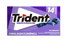 Chiclete Trident Blueberry C/14Unid 25,2g Chiclete Trident Blueberry C/14Unid 25,2g