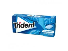 Chiclete Trident Fresh Peppermint Sem Açúcar Importado 14g