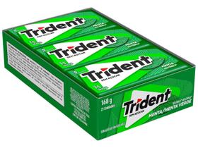 Chiclete Trident Menta 8g com 5 Unidades