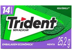 Chiclete Trident Menta C/ 14Unid 25,2g Chiclete Trident Menta C/ 14Unid 25,2g