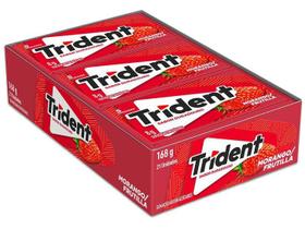 Chiclete Trident Morango 8g com 21 unidades - Mondelez