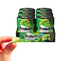Chiclete Trident Pote X Gamers Citrus Mix Zero Açúcar - 6 Unidades 48,3g