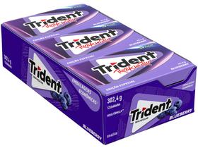 Chiclete Trident Sabor Duradouro Blueberry