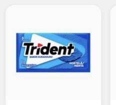 Chiclete Trident sabor hortelã Chiclete Trident sabor hortelã