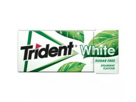 Chiclete Trident White Spearmint Sem Açúcar Importado 14g