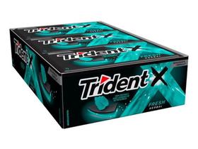 Chiclete Trident X Senses Herbal C/ 21unid 168g