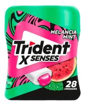 Chiclete Trident X Senses Sabor Melancia Mint 54g