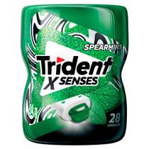 Chiclete Trident X Senses Sabor Spearmint Pote 54g Chiclete Trident X Senses Sabor Spearmint Pote 54g