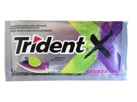 Chiclete Trident Xsenses Blueberry E Limão 8gr C/21 - Adams