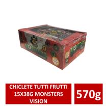 Chiclete Tutti Frutti 15X38G Monsters Vision