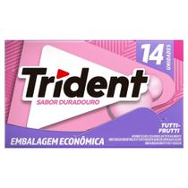 Chiclete Tutti Frutti Trident 22.5g Chiclete Tutti Frutti Trident 22.5g