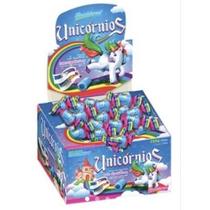 Chiclete Unicórnio Happy Bol Algodão Doce 140g - Com Figurinhas Chiclete Unicórnio Happy Bol Algodão Doce 140g - Com Figurinhas
