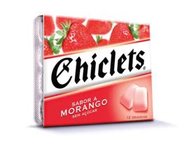 Chiclets Adams Morango Sem Açúcar Importado 16,8g Chiclets Adams Morango Sem Açúcar Importado 16,8g