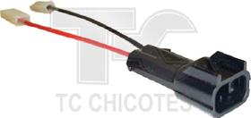 Chicote 02 vias de adaptação da bomba de combustível, porta femea, terminais 2,8mm e 6,3mm 1021261 Chicote 02 vias de adaptação da bomba de combustível, porta femea, terminais 2,8mm e 6,3mm 1021261