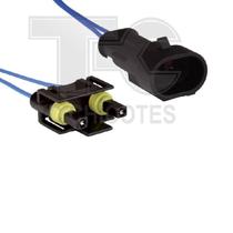 Chicote 02 vias, do adaptador da bomba de combustível flex, terminal 1,6mm 1021278