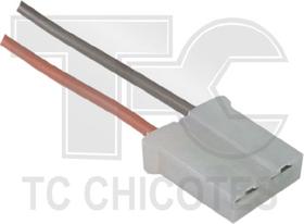 Chicote 02 vias, do eletroventilador ou ventoinha, volkswagen santana 1986 1021065 Chicote 02 vias, do eletroventilador ou ventoinha, volkswagen santana 1986 1021065