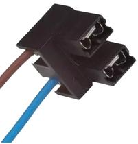 Chicote 02 vias, do soquete da lâmpada h7, com terminais 6,5mm, porta fêmea 93020166 Chicote 02 vias, do soquete da lâmpada h7, com terminais 6,5mm, porta fêmea 93020166