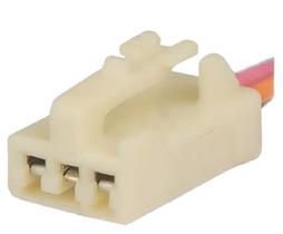 Chicote 03 vias, da injeção eletrônica, aplicações diversas, porta femea, terminal 2,8mm 1031465
