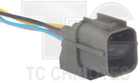 Chicote 04 vias, da sonda lambda honda accord, civic, crv, fit, 04 vias 2042548