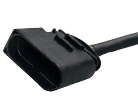 Chicote 04 vias, da sonda lambda linha volkswagen, porta macho, terminal 1,6mm 2042524