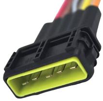 Chicote 05 vias, da lanterna traseira caminhão scania série 5, porta macho, terminal 2,8mm 2052012 Chicote 05 vias, da lanterna traseira caminhão scania série 5, porta macho, terminal 2,8mm 2052012