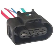 Chicote 05 vias, fluxo de ar audi a6 3.0 v6, da bobina de ignição volkwagen passat e audi 90050007